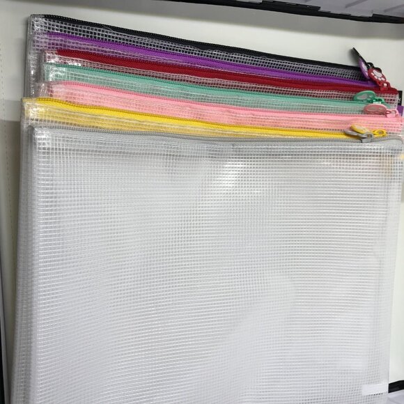 Simon Says Stamp zippered storage bags in multiple colors, card making, crafts - Picture 2 of 8